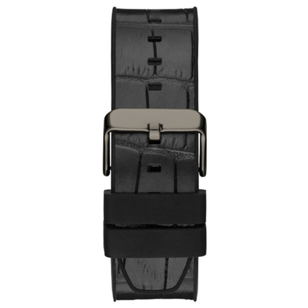 Guess Men’s Quartz Black Hybrid Stainless Strap Black Dial 46mm Watch GW0492G1 - Image 3